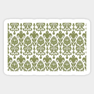 The Sound of Music The Von Trapp Curtain Pattern Design Sticker